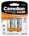 Camelion Genopladelig batteri C 2500 mAh